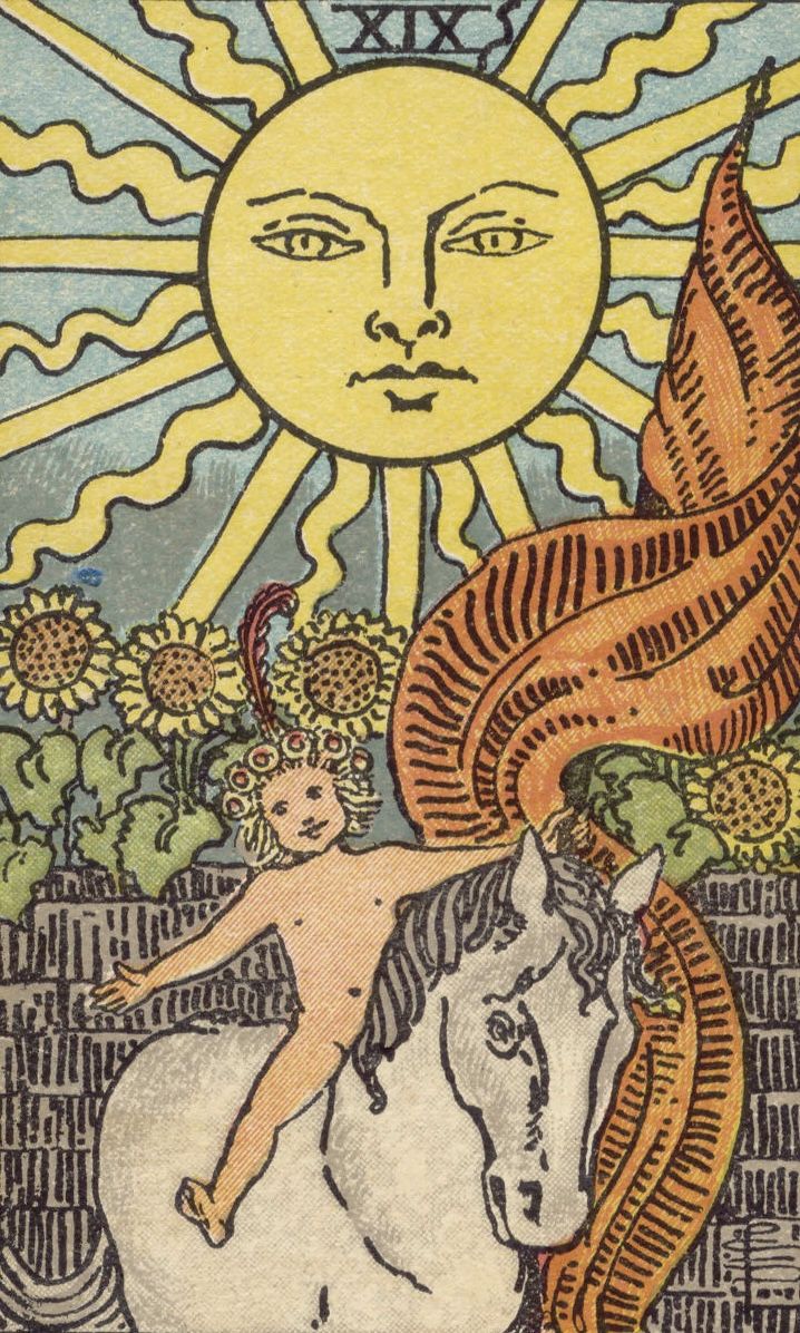 carta. el sol tarot