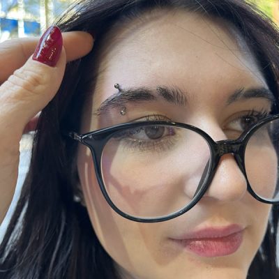 PIERCING CEJA EYE BROWN